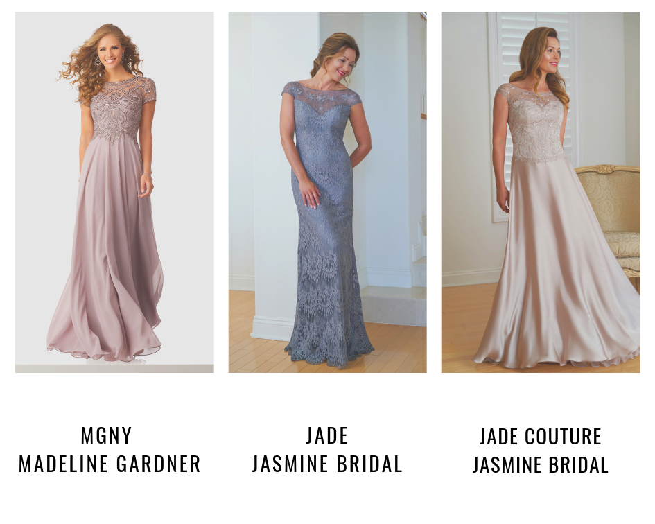 jade designer mother of the bride dresses